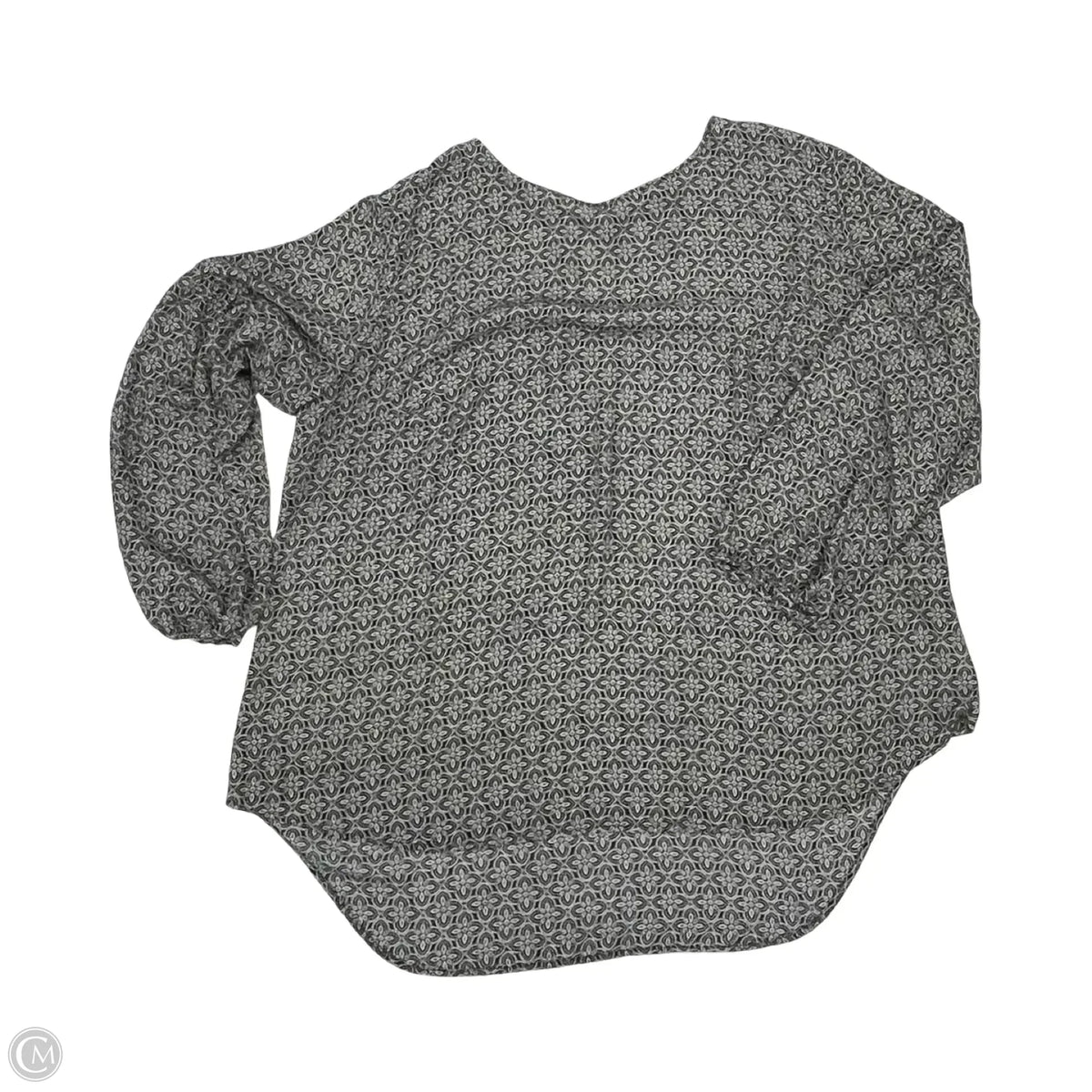 Blouse Long Sleeve By Ava & Viv In Black, Size: 3x