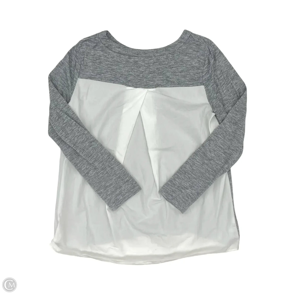 Top Long Sleeve By Loft In Grey, Size: L
