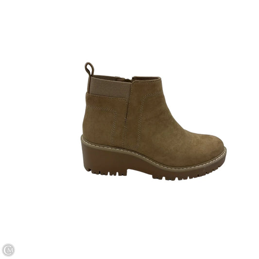 Boots Ankle Heels By Sonoma In Tan, Size: 9