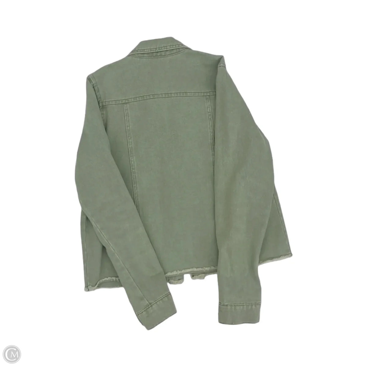 Jacket Denim By Mudpie In Green Denim, Size: S