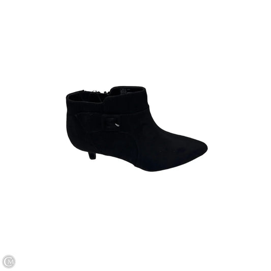 Boots Ankle Heels By East 5th In Black, Size: 7.5
