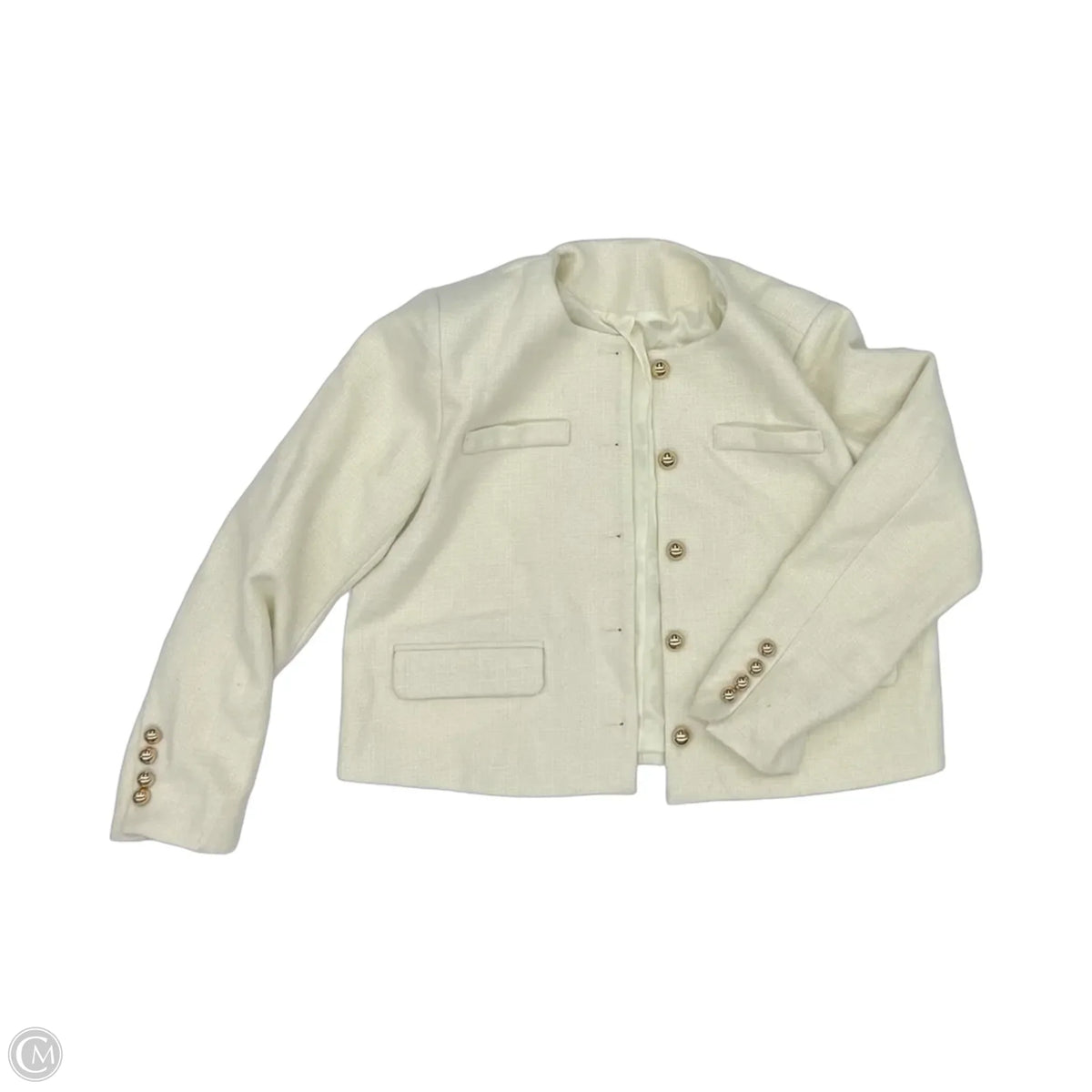 Blazer By Cmf In Cream, Size: Xl