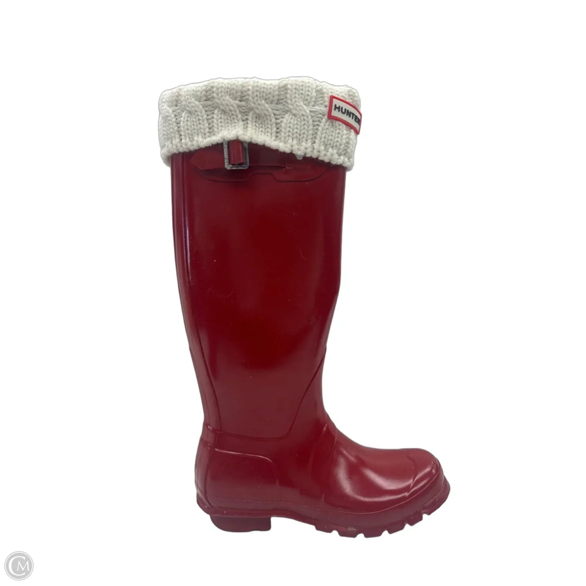 Boots Rain By Hunter In Red, Size: 7