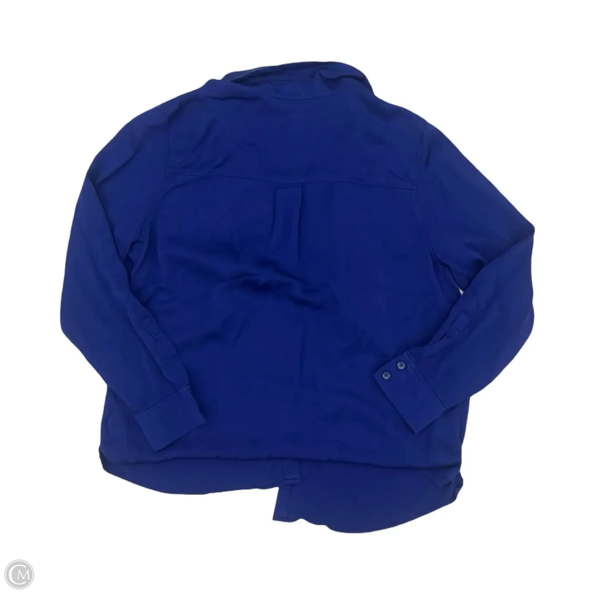 Top Long Sleeve By Chicos In Blue, Size: M