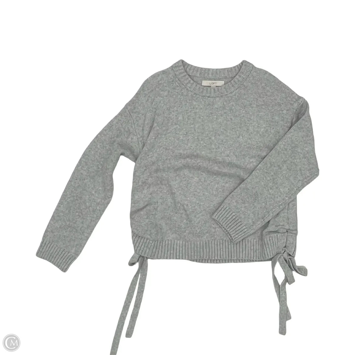 Sweater By Loft In Grey, Size: Xs