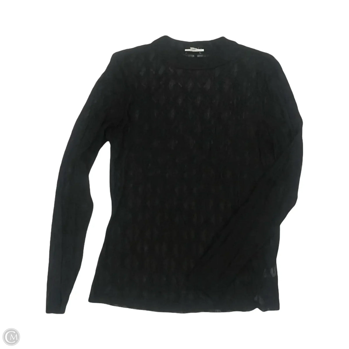 Top Long Sleeve By Maurices In Black, Size: L