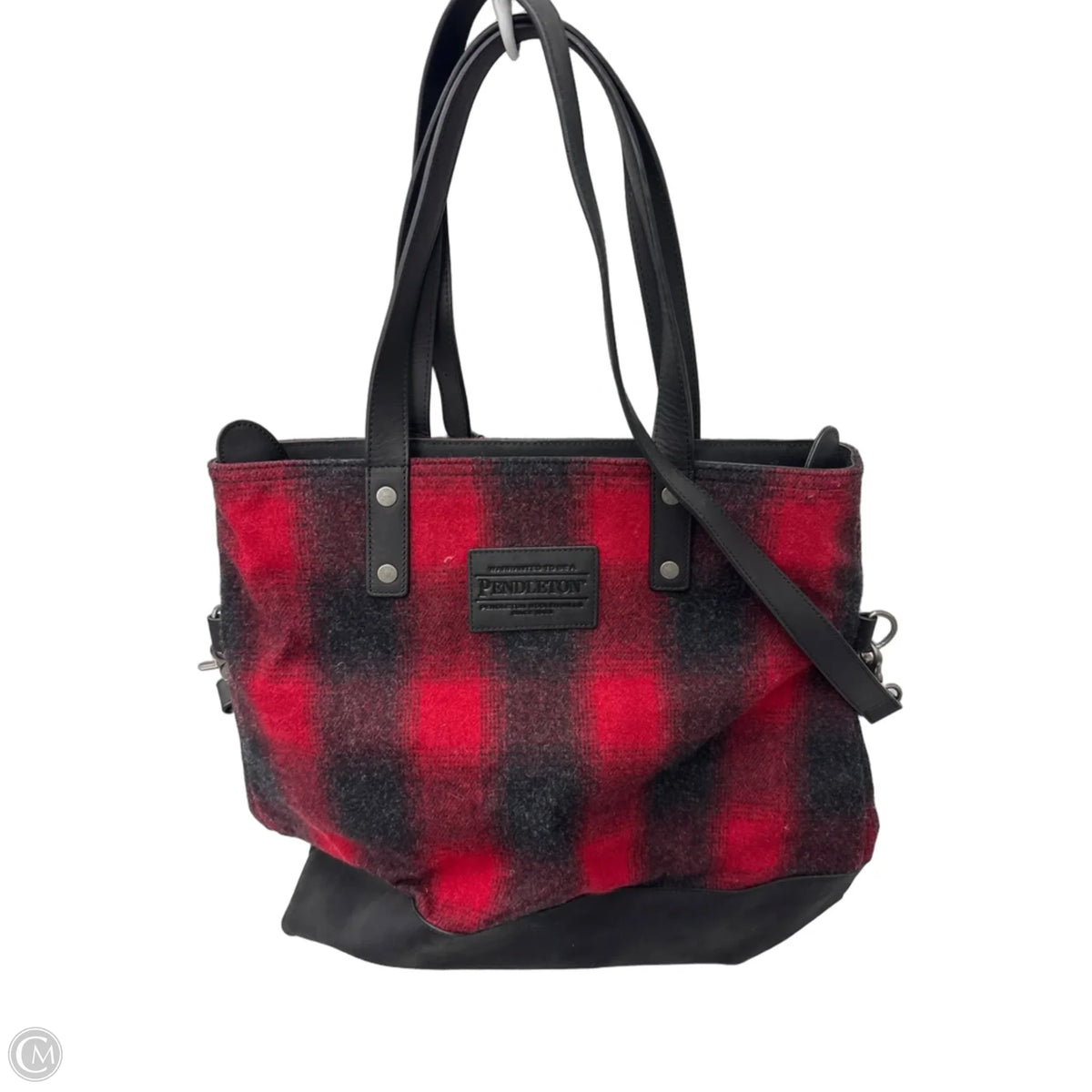 Handbag Leather By Pendleton, Size: Large