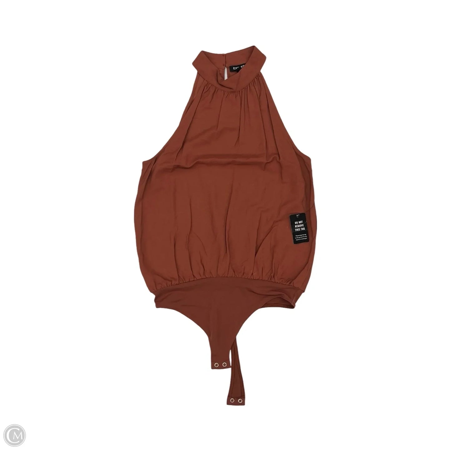 Bodysuit By Express In Orange, Size: S