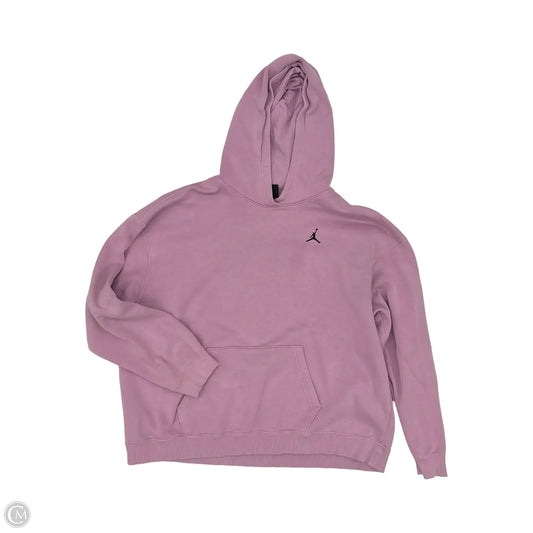 Sweatshirt Luxury Designer By Jordan In Pink, Size: Xl