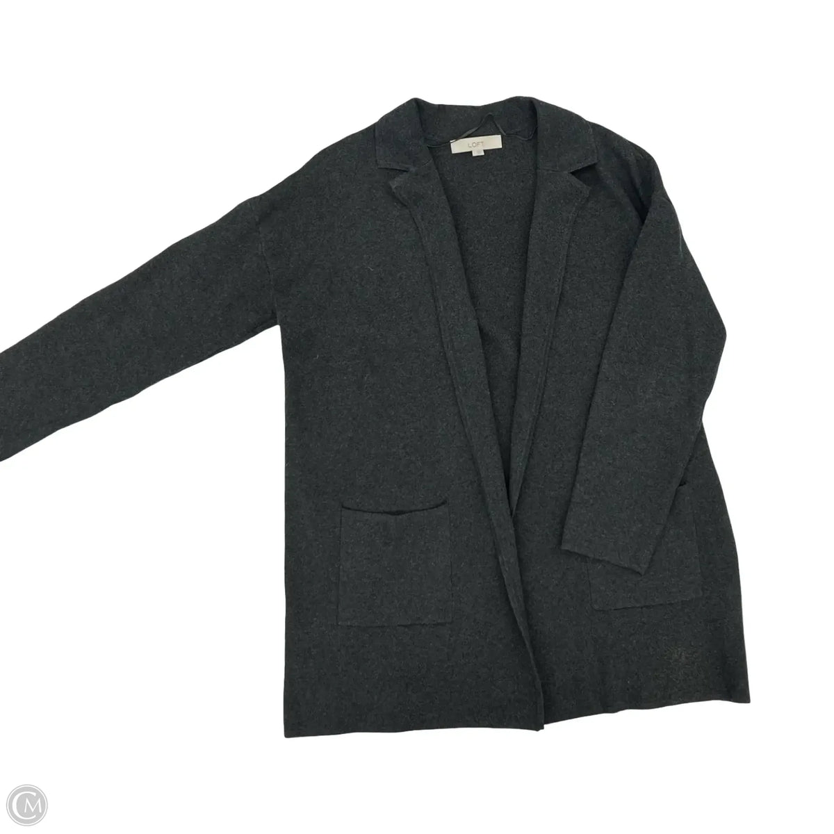 Cardigan By Loft In Grey, Size: L
