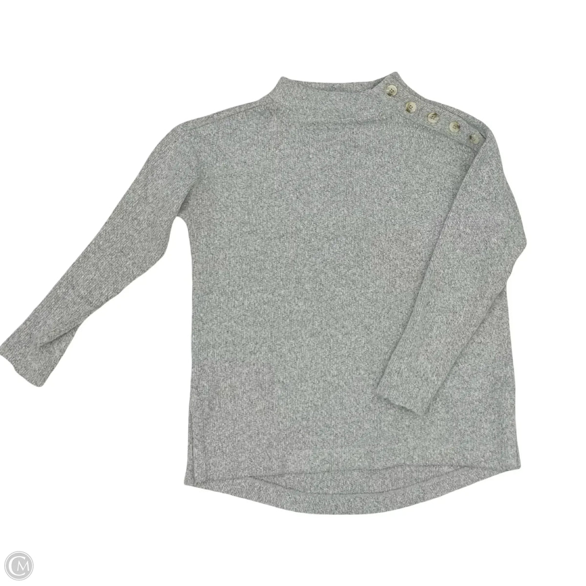 Sweater By Loft In Grey, Size: Sp