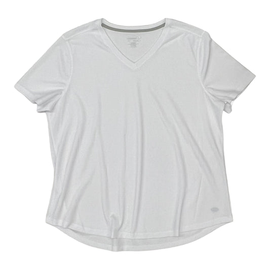 Athletic Top Short Sleeve By Reel Legends  Size: 1x