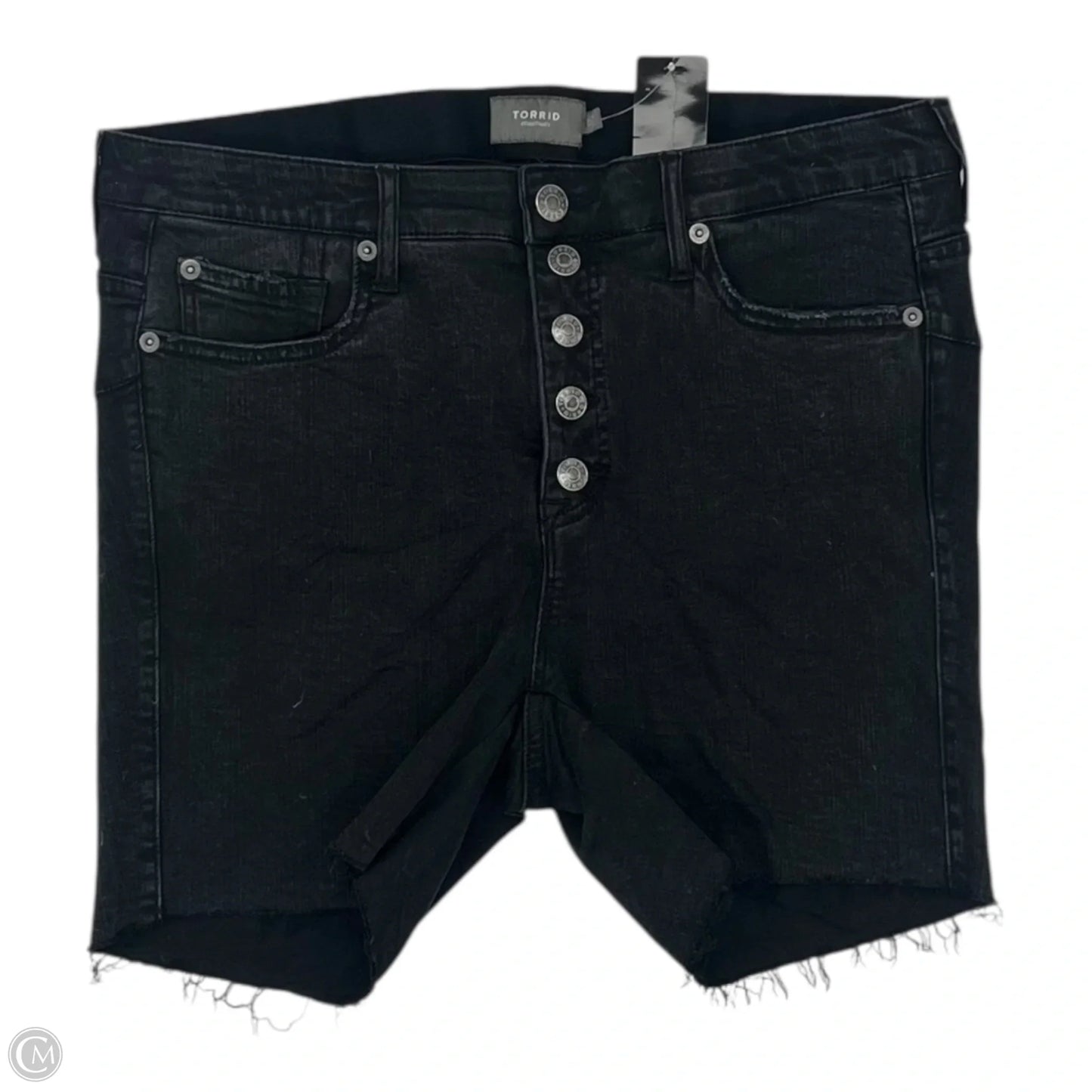 Shorts By Torrid In Black Denim, Size: 12