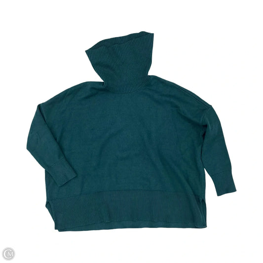 Sweater By Loft In Teal, Size: L