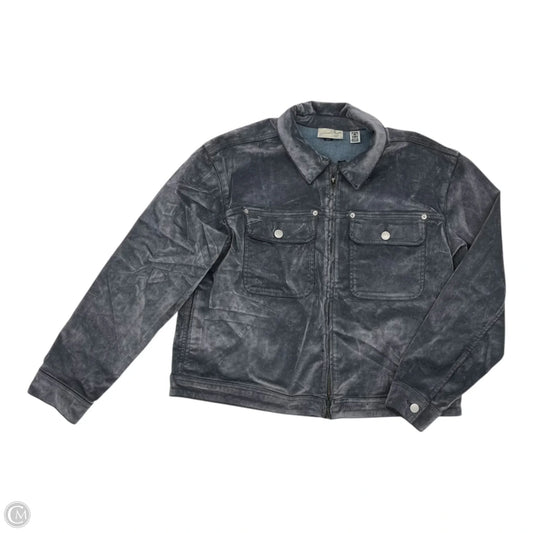 Jacket Other By Universal Thread In Blue, Size: L