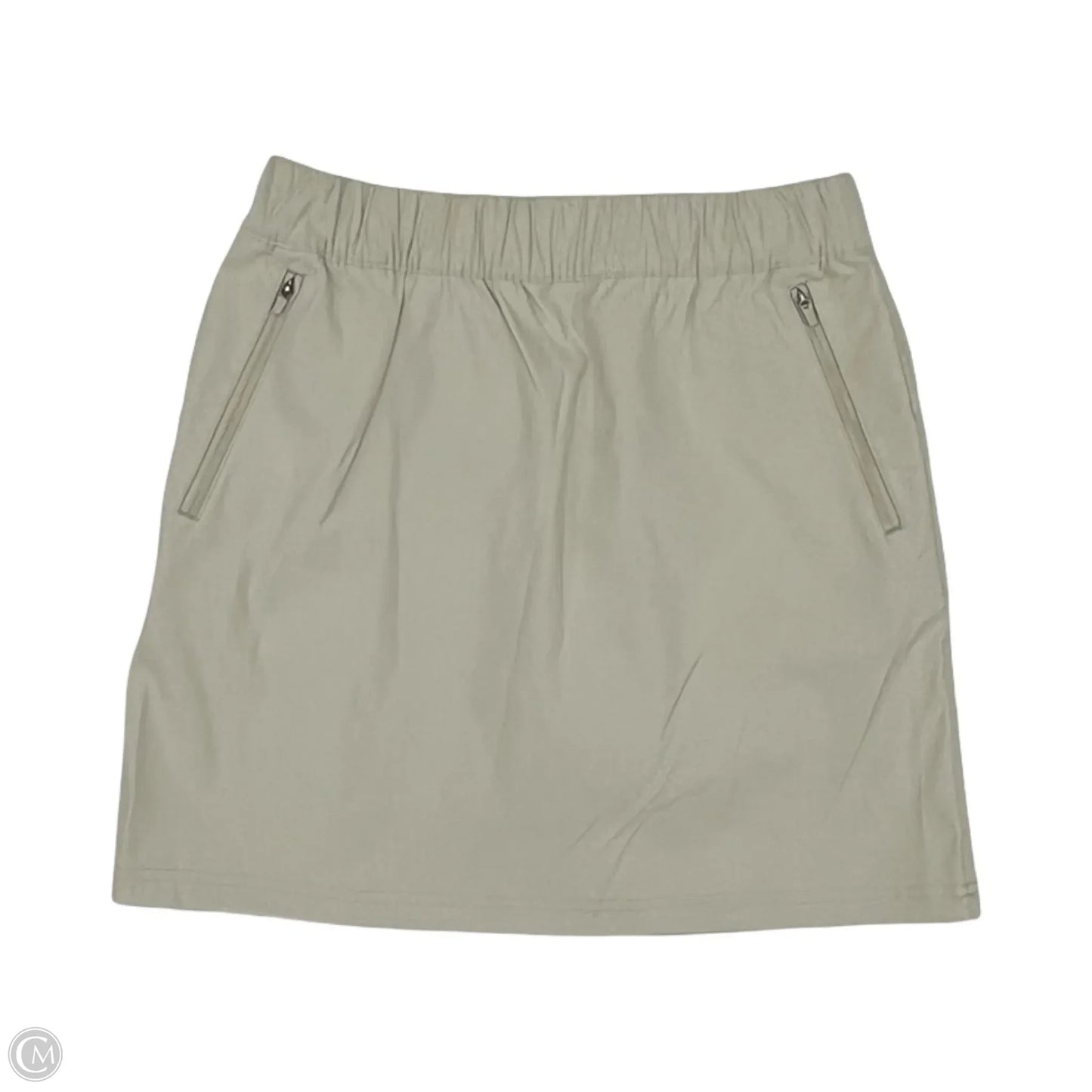 Athletic Skort By Eddie Bauer In Tan, Size: 6