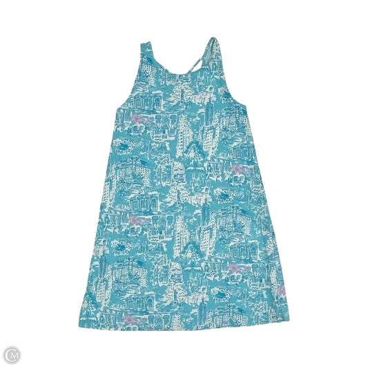 Dress Designer By Lilly Pulitzer In Aqua, Size: Xs