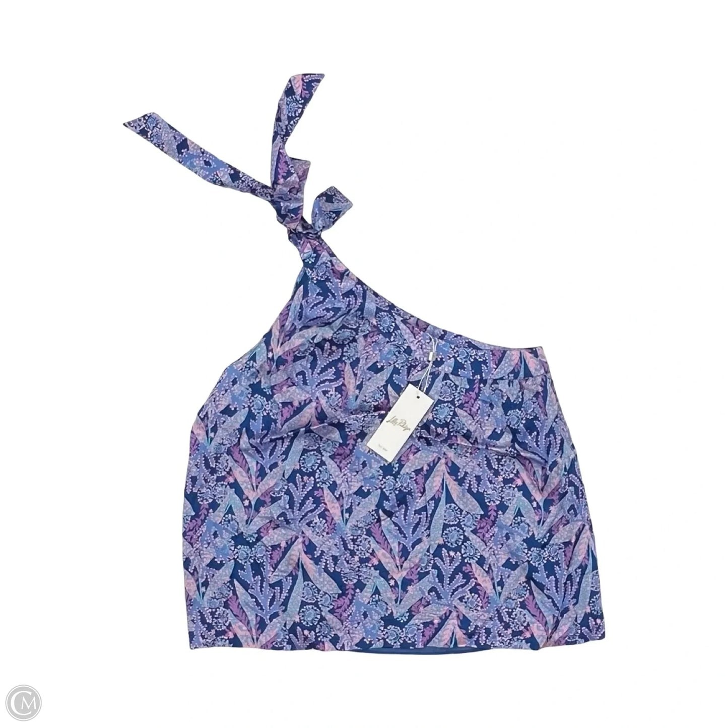 Top Sleeveless Designer By Lilly Pulitzer In Blue & Purple, Size: S