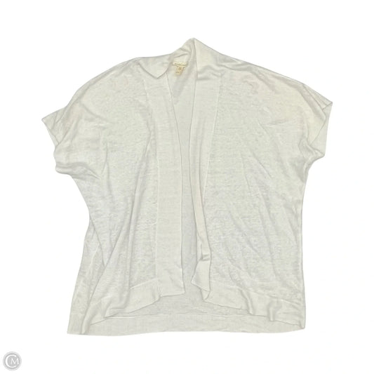 Cardigan By Eileen Fisher In White, Size: L