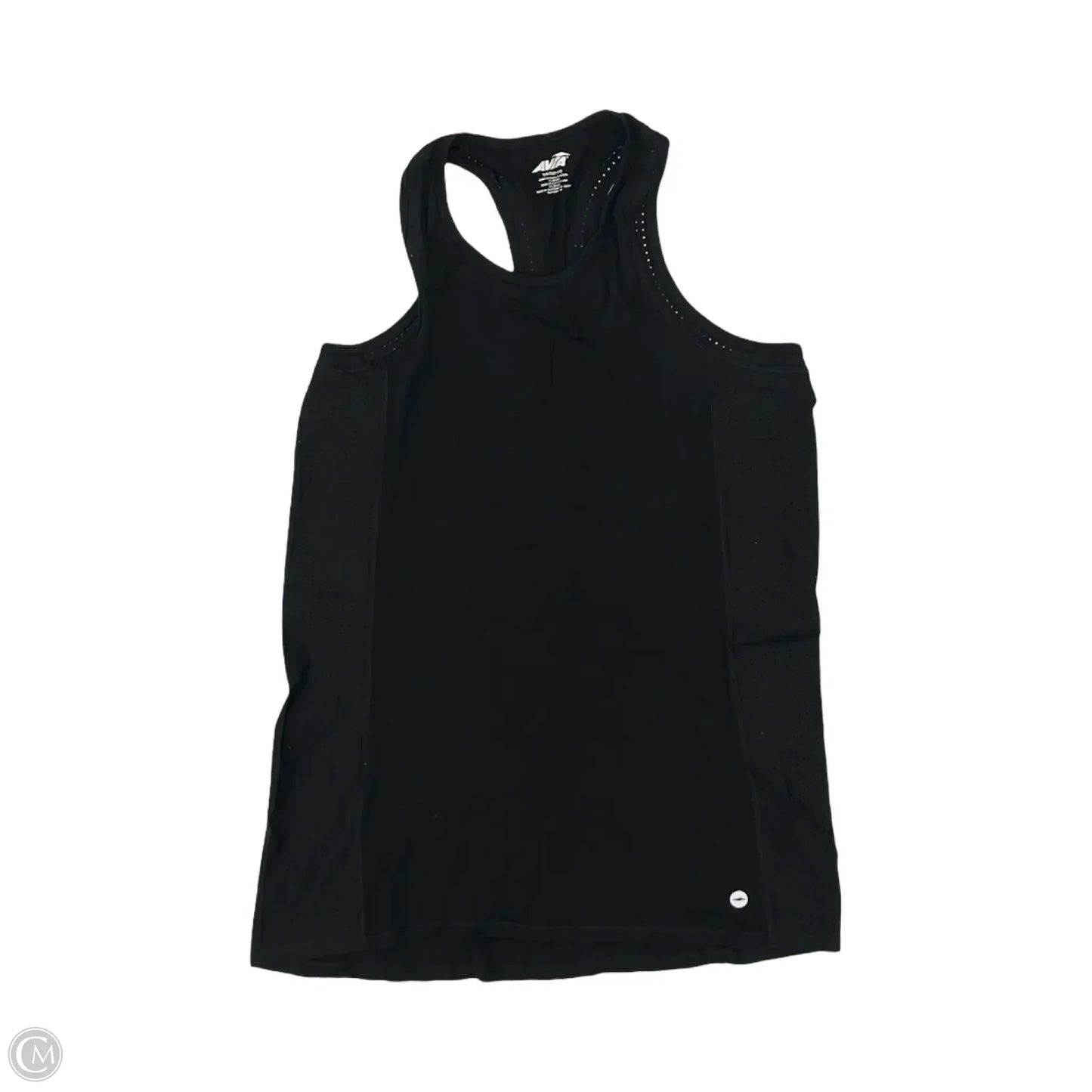 Athletic Tank Top By Avia In Black, Size: Xs