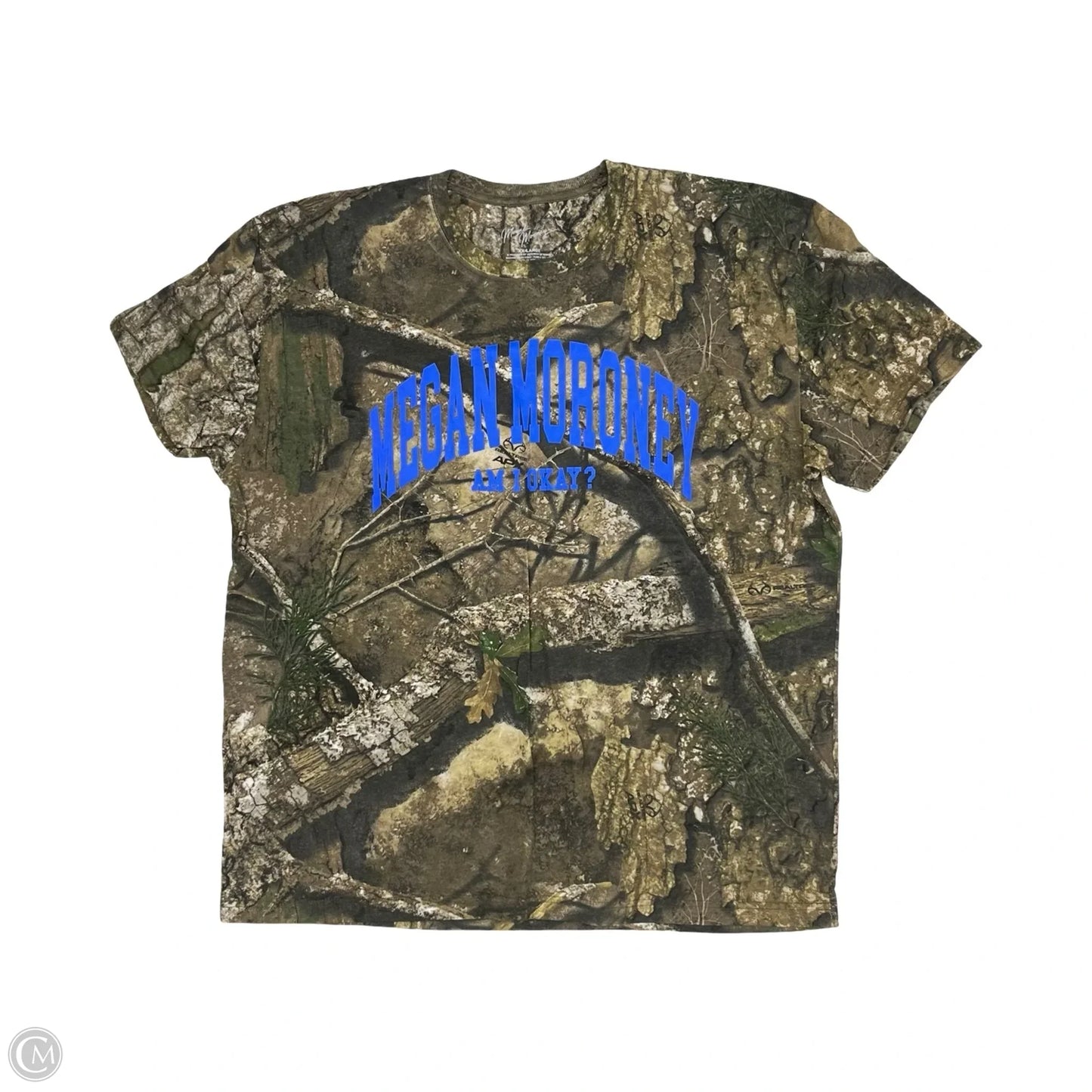Top Short Sleeve By Clothes Mentor In Camouflage Print, Size: Xxl