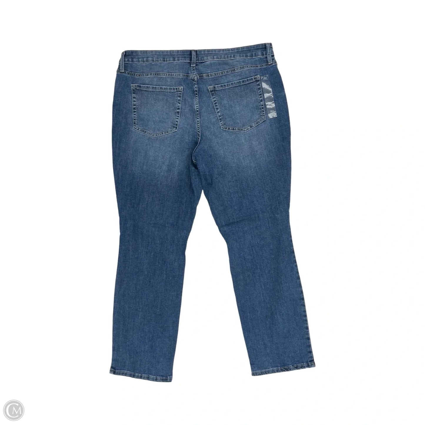 Jeans Straight By Maurices In Blue Denim, Size: 18w