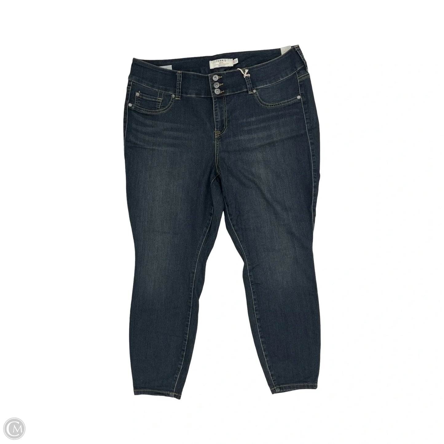 Jeans Skinny By Torrid In Blue Denim, Size: 20