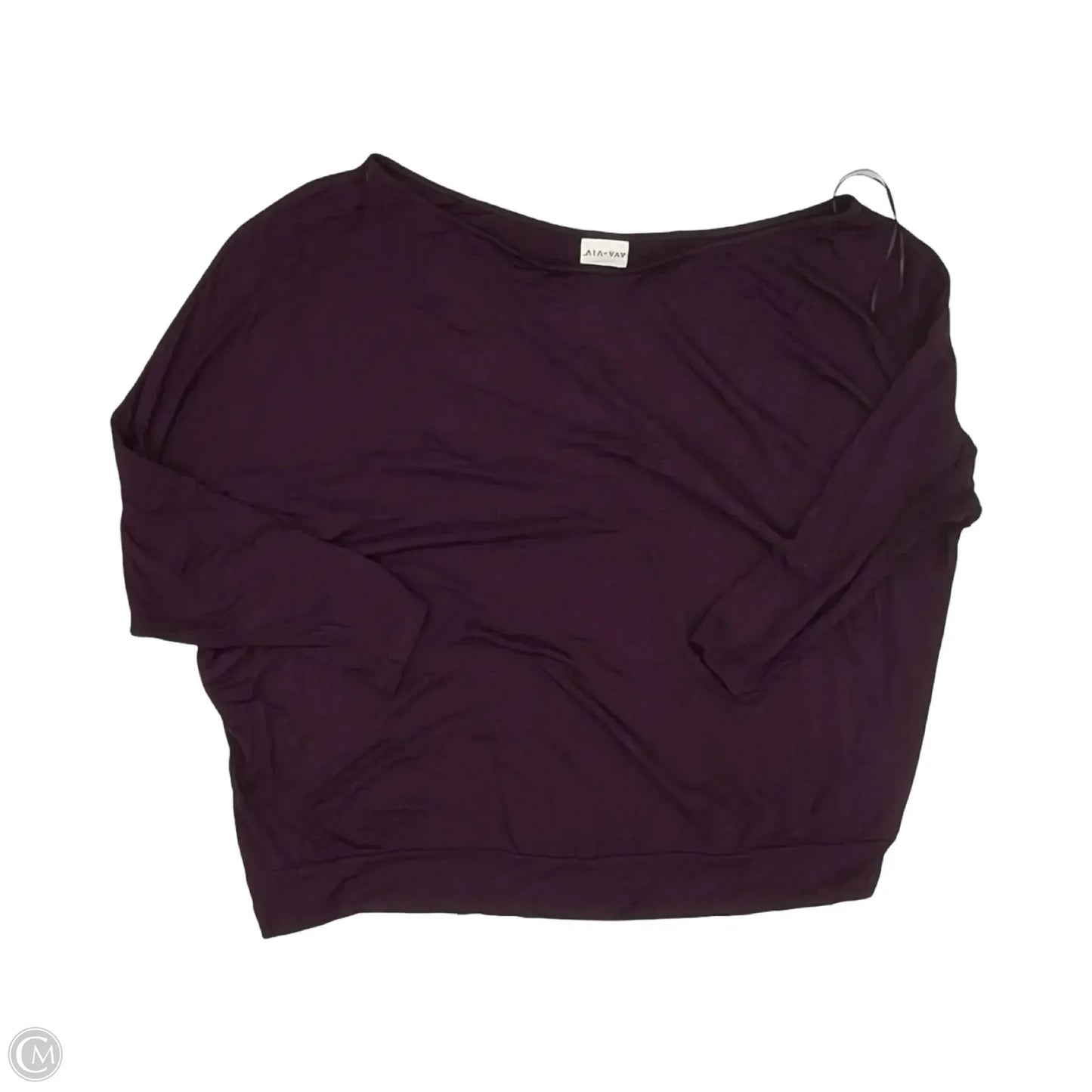 Top 3/4 Sleeve By Ava & Viv In Purple, Size: 3x