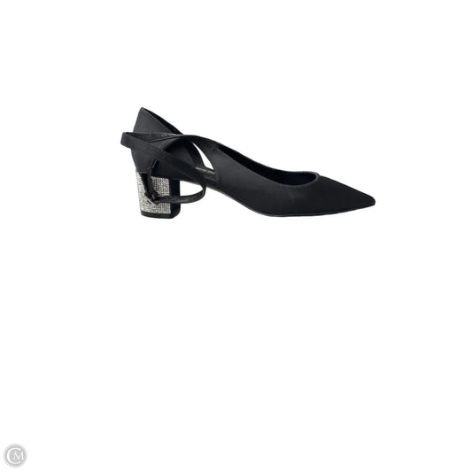 Shoes Heels Block By Nine West In Black, Size: 9.5