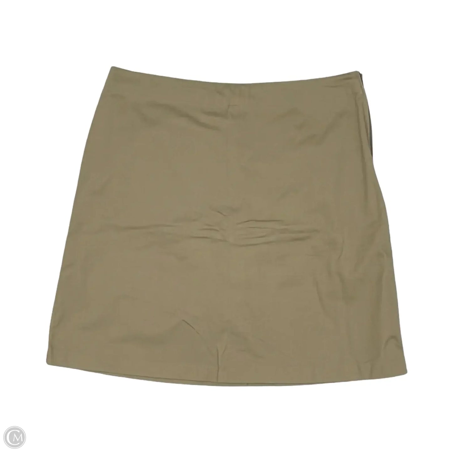 Skort By Lands End In Tan, Size: 10