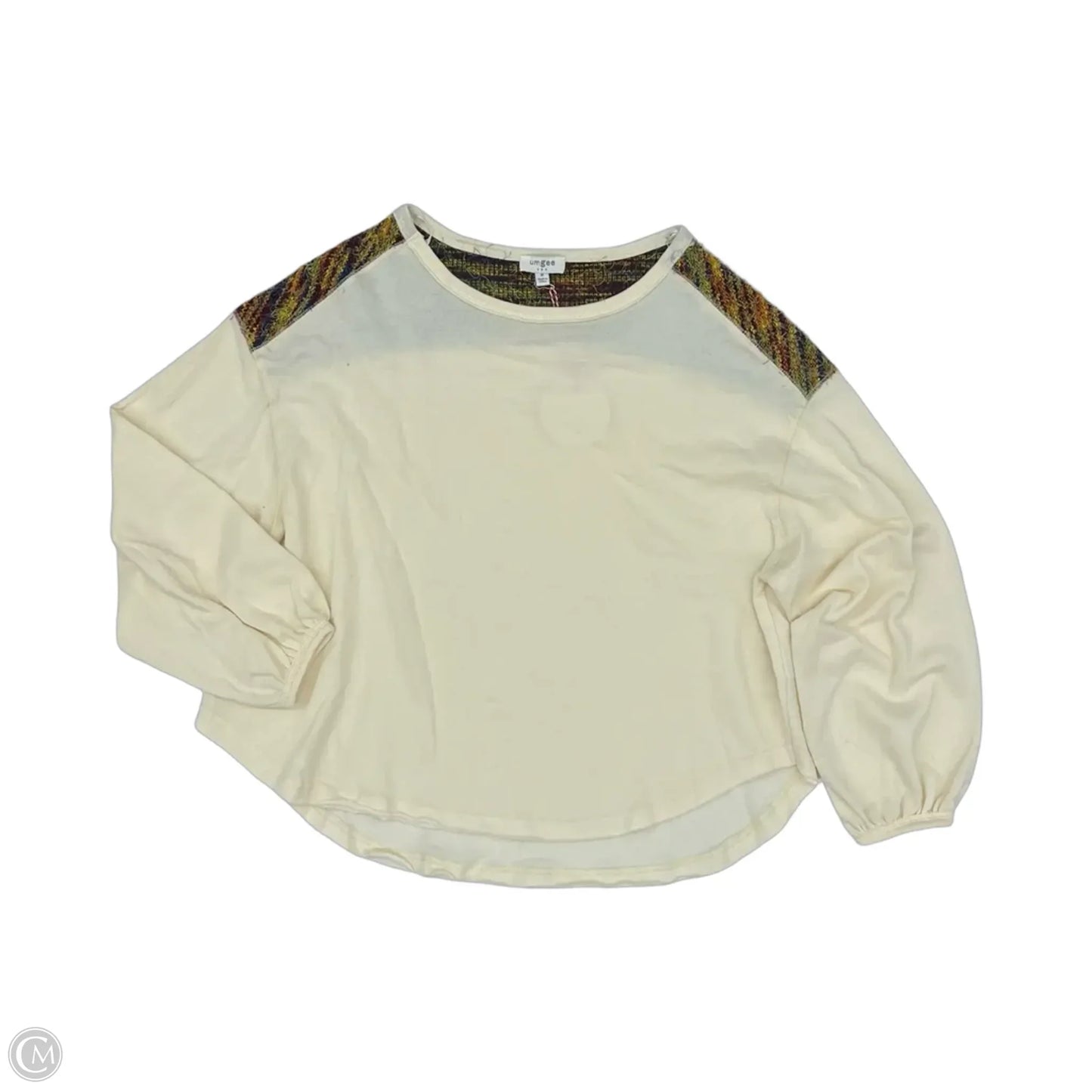 Top Long Sleeve By Umgee In Cream, Size: M