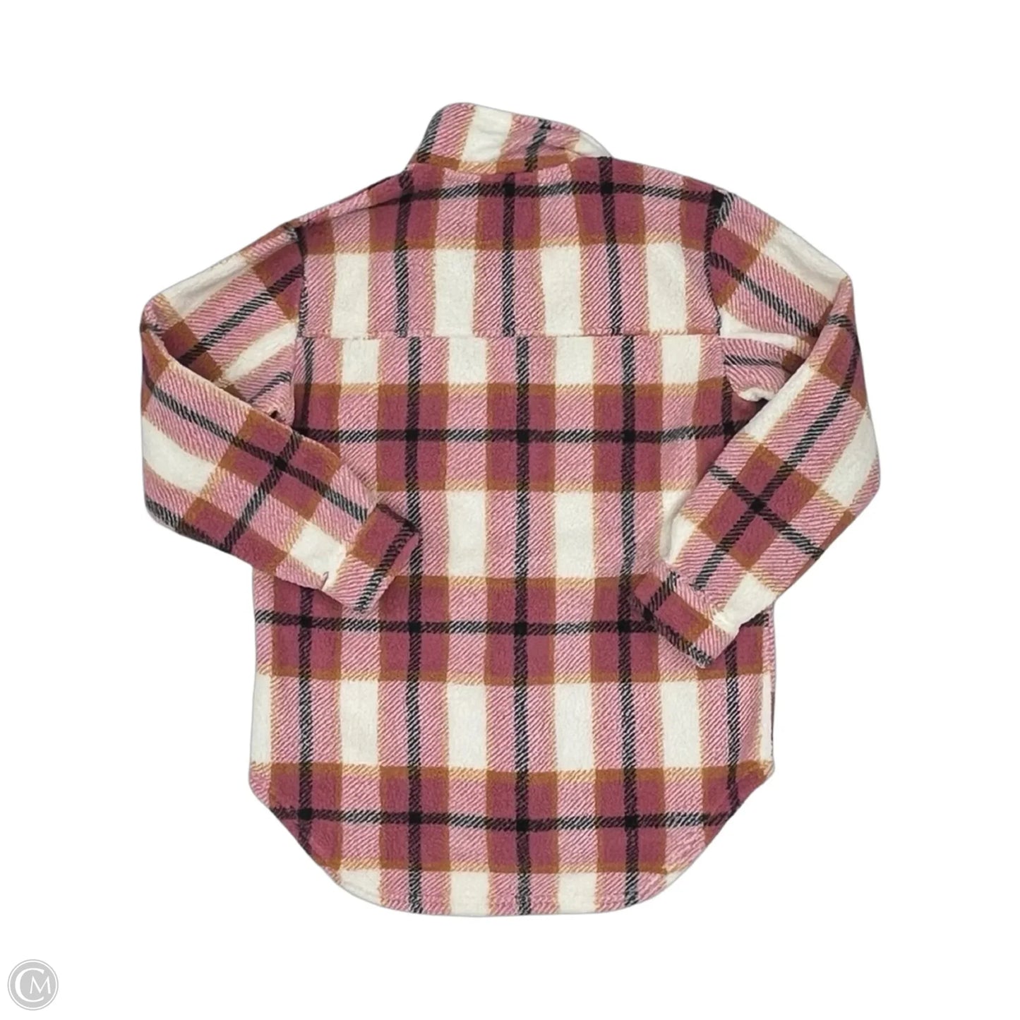 Jacket Other By Como Blu In Plaid Pattern, Size: M