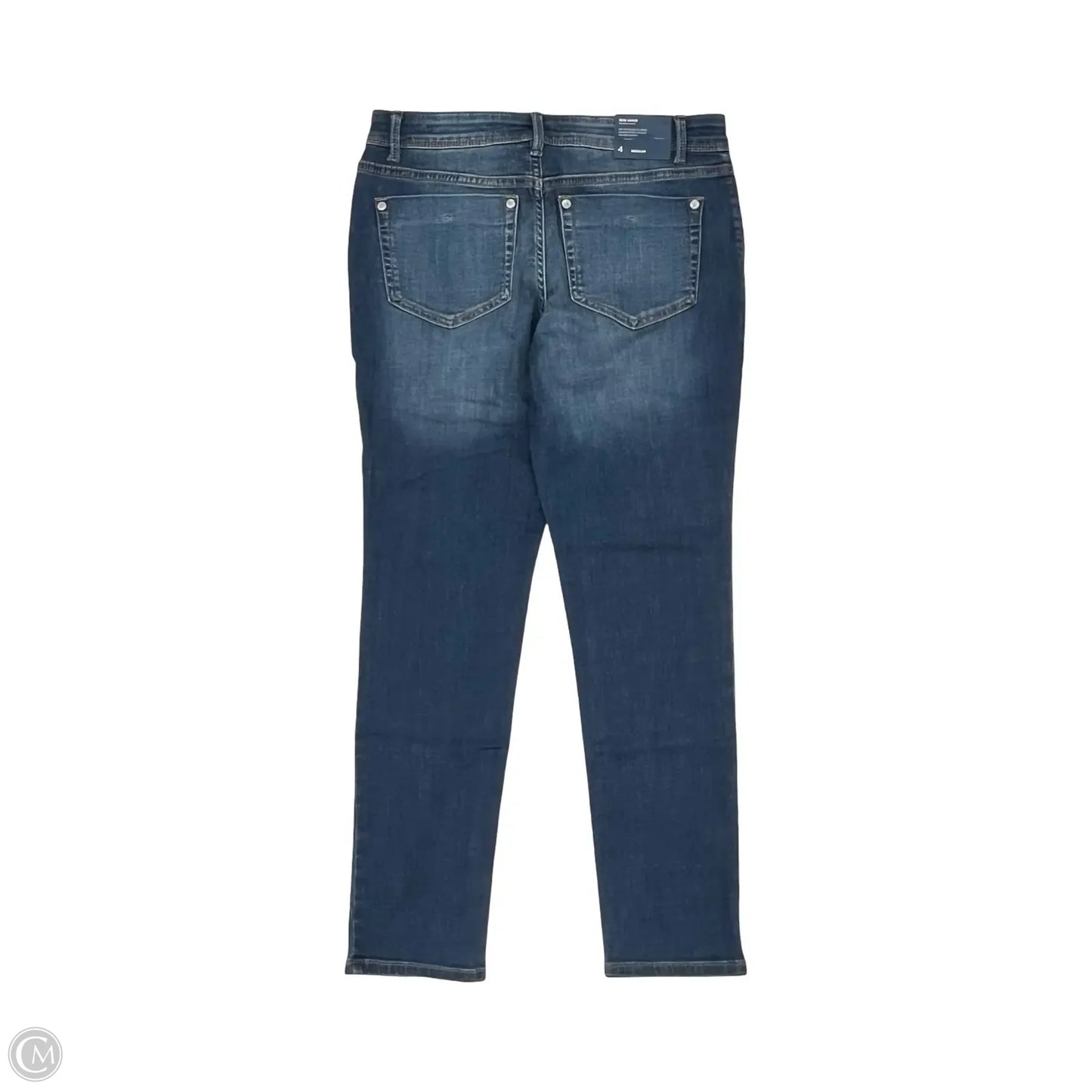 Jeans Straight By J. Jill In Blue Denim, Size: 4