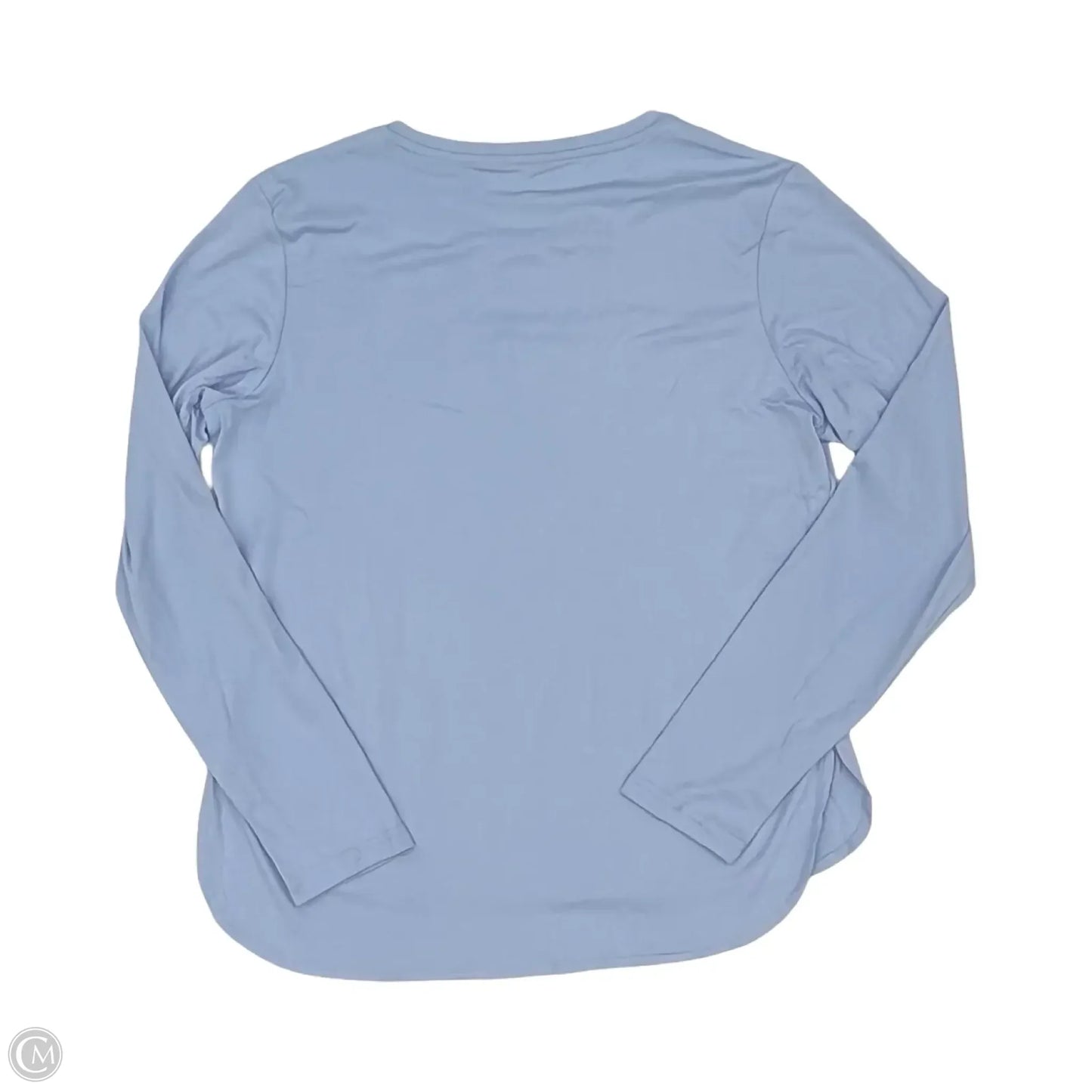 Athletic Top Long Sleeve Crewneck By Clothes Mentor In Blue, Size: M
