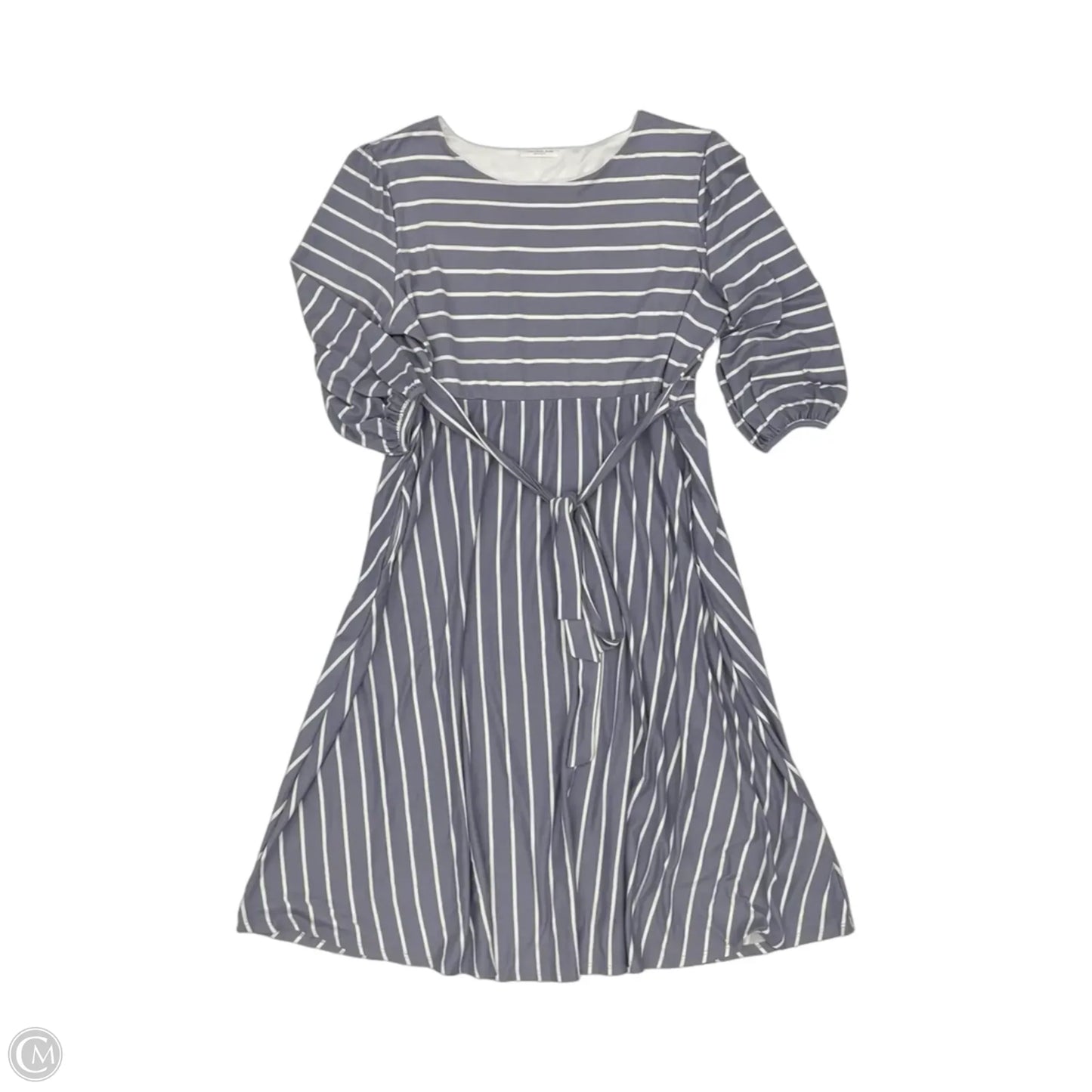 Dress Casual Midi By Chicsoul In Purple, Size: 3x