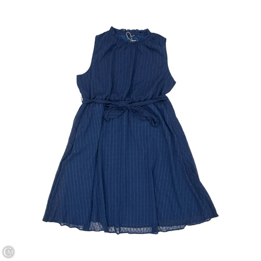 Dress Party Midi By Bloomchic In Blue, Size: 3x