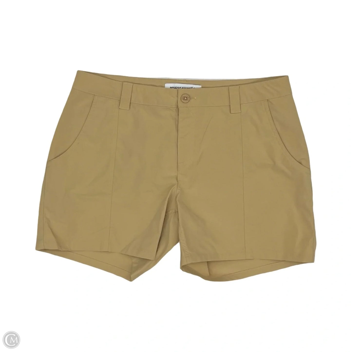 Shorts By Amazon Essentials In Tan, Size: 12