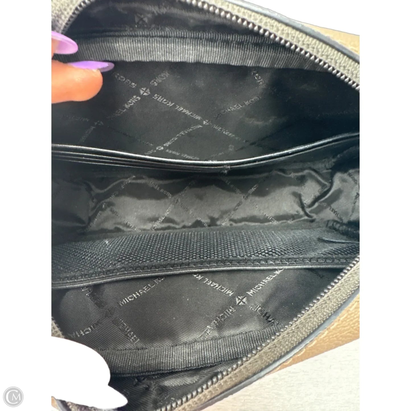 Crossbody Designer By Michael Kors, Size: Medium