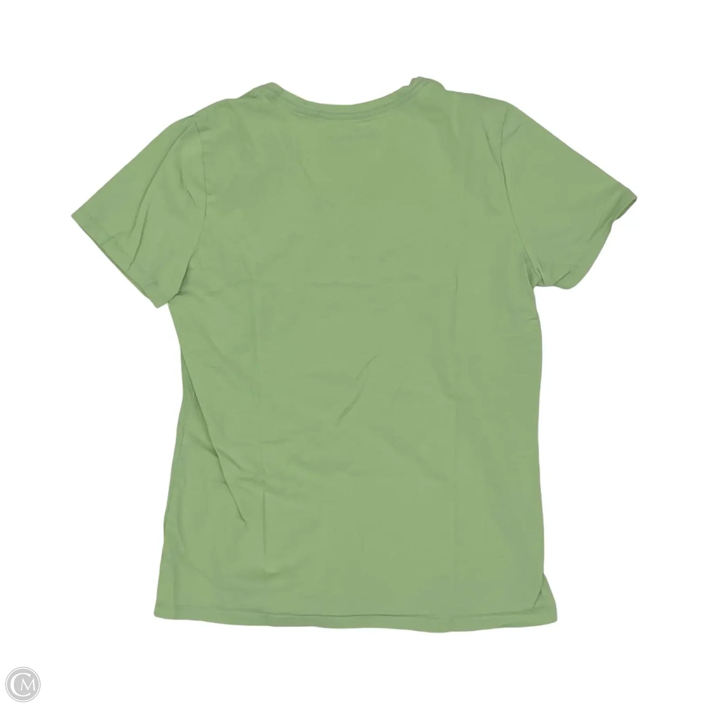 Top Short Sleeve By Life Is Good In Green, Size: M