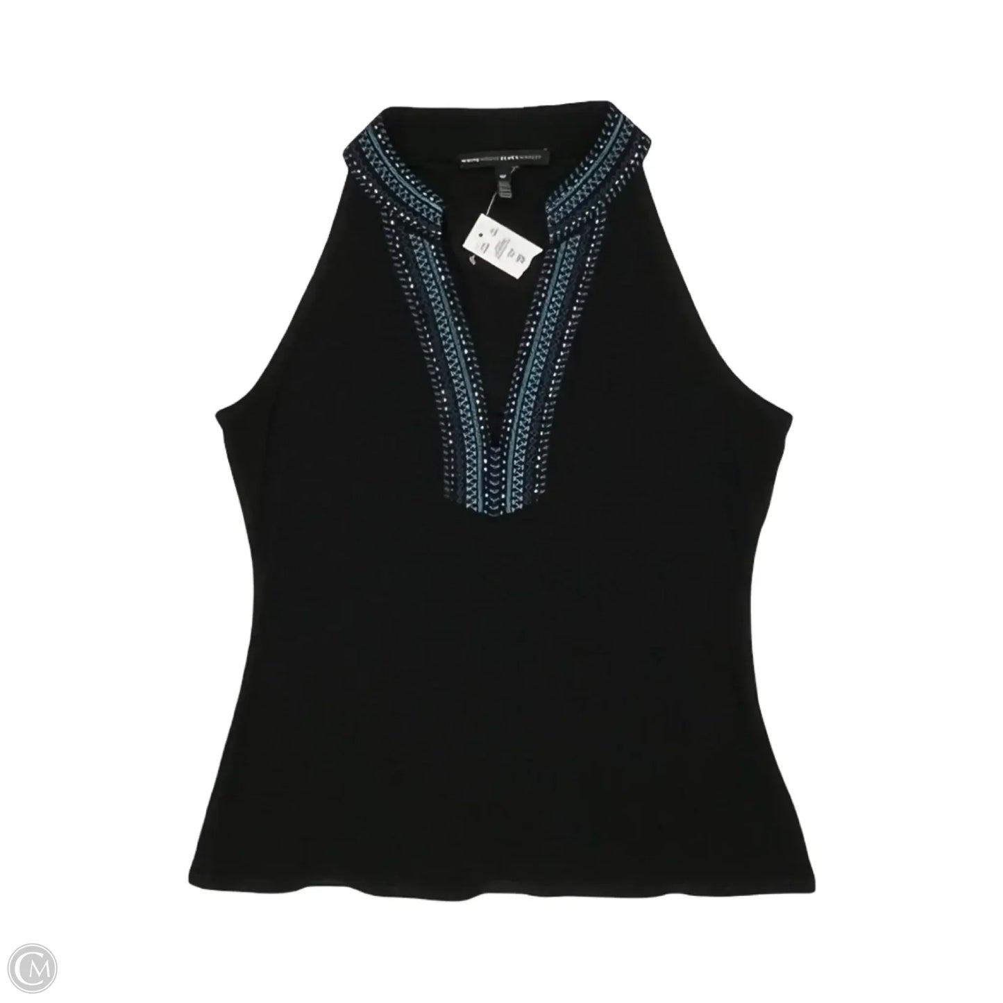 Blouse Sleeveless By White House Black Market In Black, Size: Sp