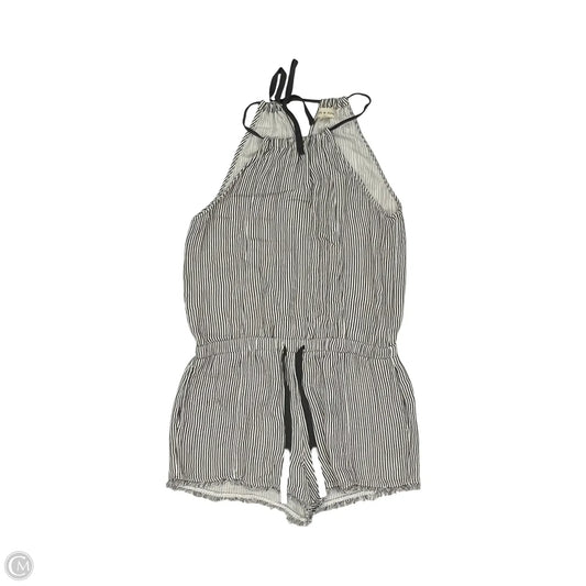 Romper By Cloth & Stone In Black & White, Size: M