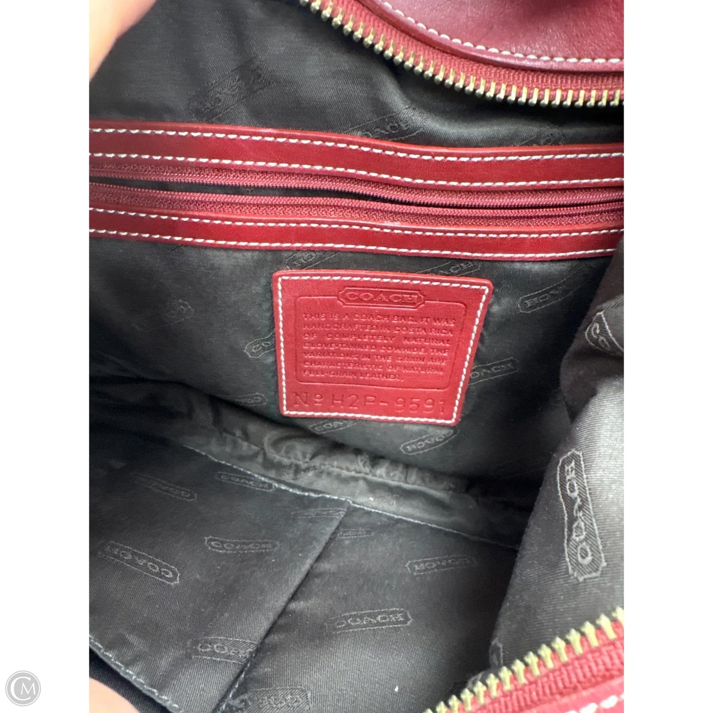 Handbag Designer By Coach, Size: Medium