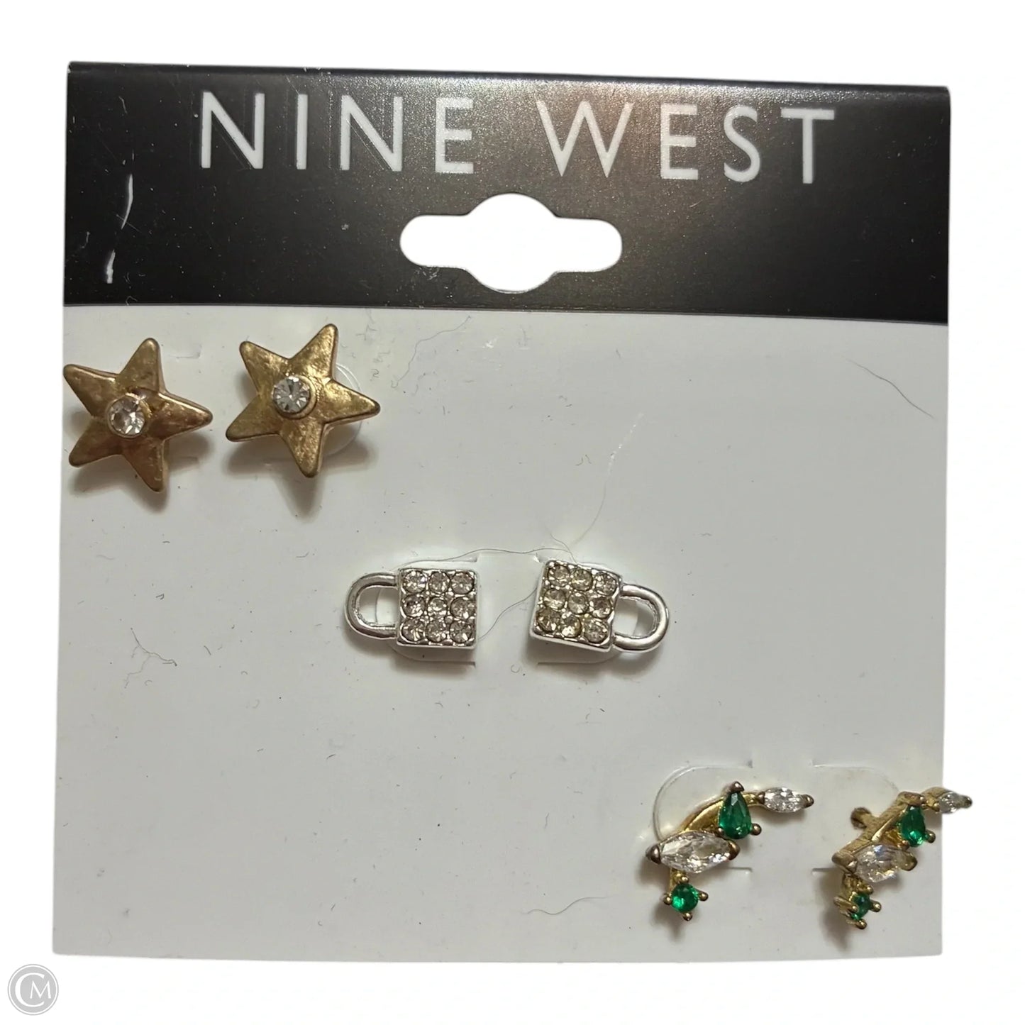 Earrings Other By Nine West, Size: 03 Piece Set