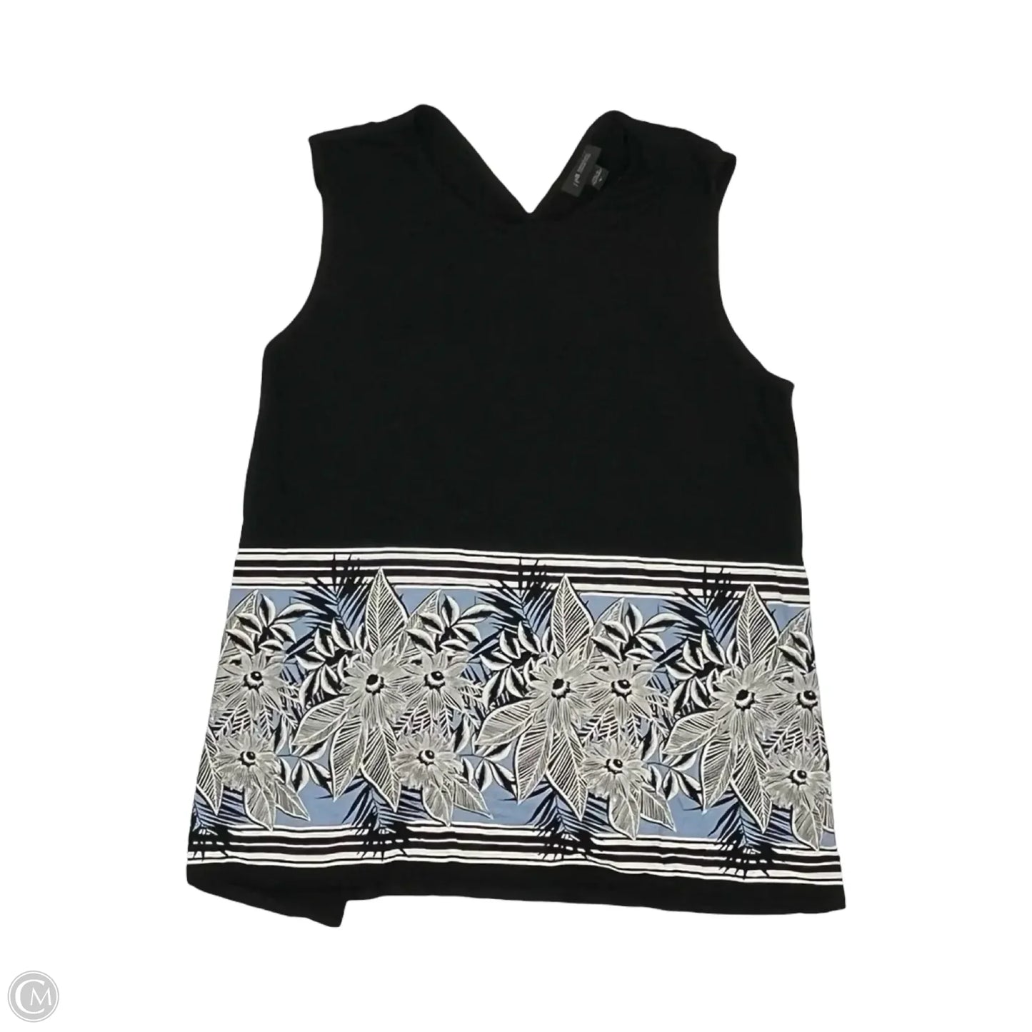 Top Sleeveless By J. Jill In Black, Size: M