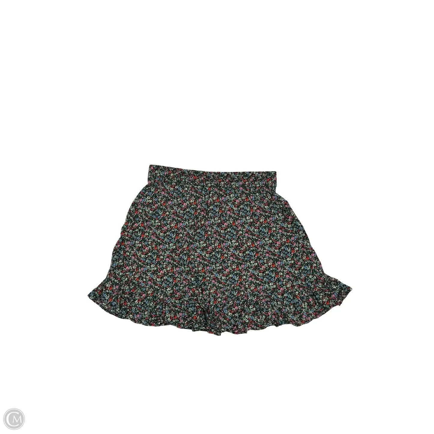 Skirt Mini & Short By Loft In Floral Print, Size: L