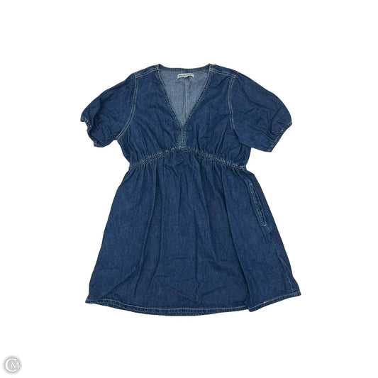 Dress Casual Short By Wallflower In Blue Denim, Size: L