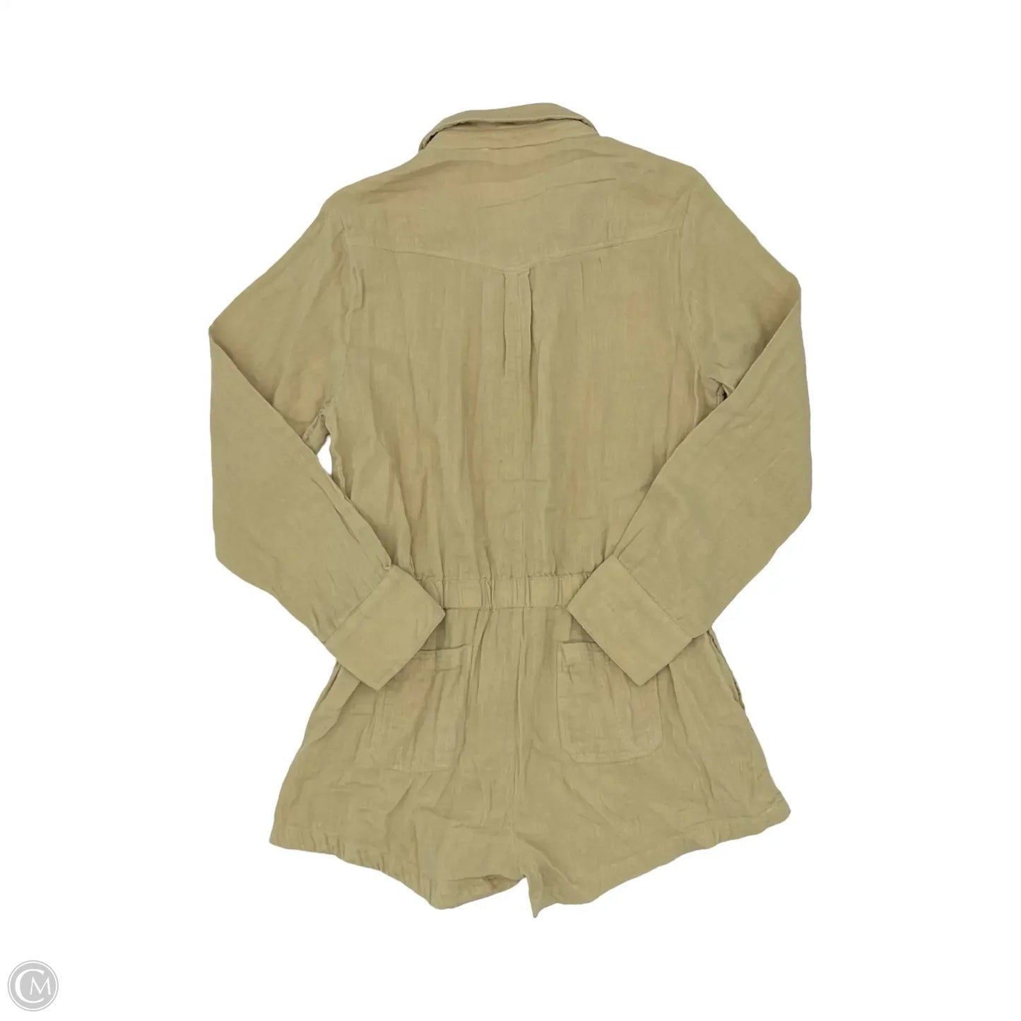 Romper By Elan In Tan, Size: L