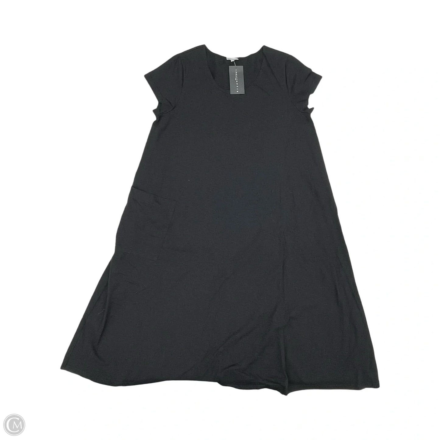 Dress Casual Midi By Cmb In Black, Size: L