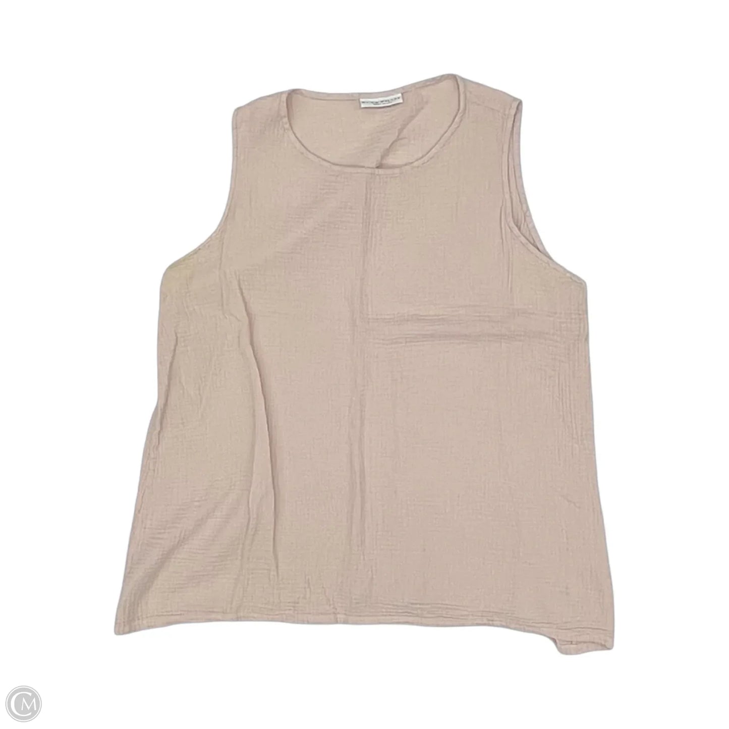 Blouse Sleeveless By Bryn Walker In Pink, Size: L