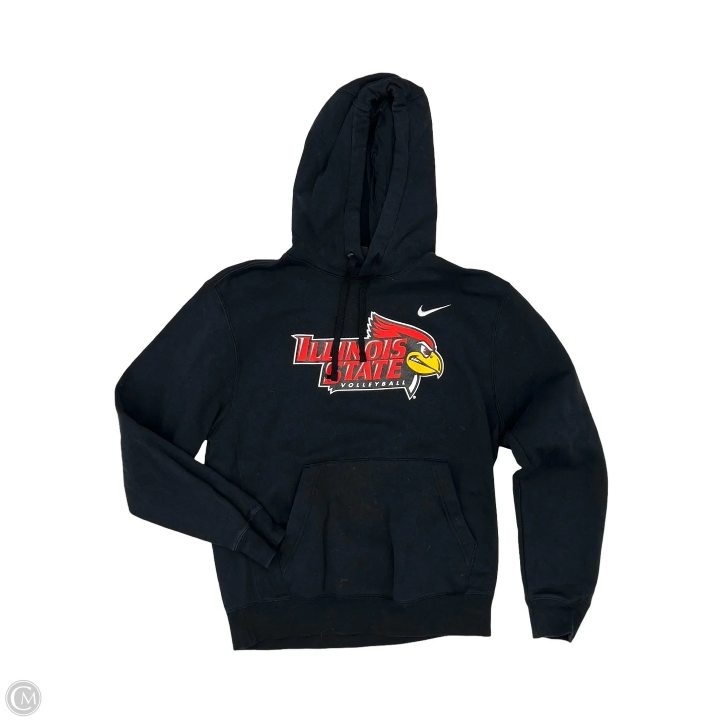 Athletic Sweatshirt Hoodie By Nike Apparel In Black, Size: S